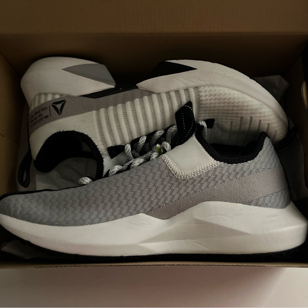 Reebok Mens Sole Fury Hommes Running White/Colsha/Black 10